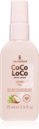 Lee Stafford CoCo LoCo Agave περιποιητικό λάδι Για λάμψη και απαλότητα μαλλιών