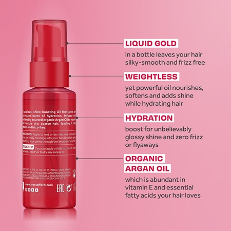 Lee Stafford Argan Oil Nourishing Miracle Oil θρεπτικό λάδι για τα μαλλιά