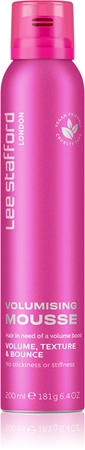 Lee Stafford Styling Volumising Mousse pěnové tužidlo pro bohatý objem