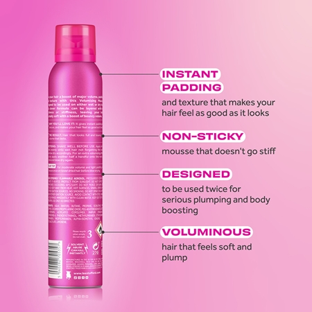 Lee Stafford Styling Volumising Mousse pěnové tužidlo pro bohatý objem
