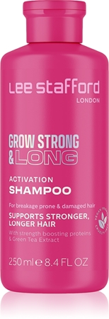 Lee Stafford Grow Strong & Long vlasový šampon pro růst vlasů a posílení od kořínků