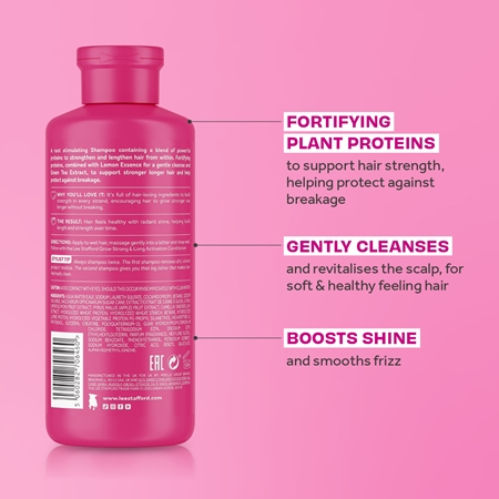Lee Stafford Grow Strong & Long Activation Shampoo Hair Shampoo for hair growth and strengthening from the roots