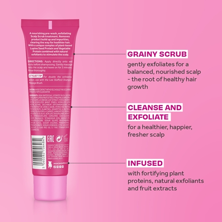 Lee Stafford Grow Strong & Long Stimulating Scapl Scrub fejbőrradír vegán
