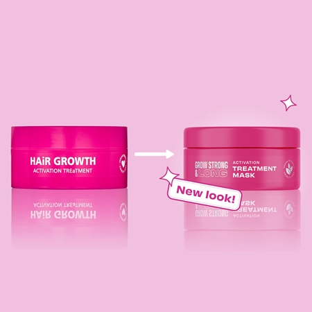 Lee Stafford Grow Strong & Long Activation Treatment Mask maschera per capelli contro la rottura dei capelli