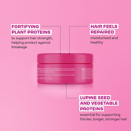 Lee Stafford Grow Strong & Long Activation Treatment Mask maschera per capelli contro la rottura dei capelli