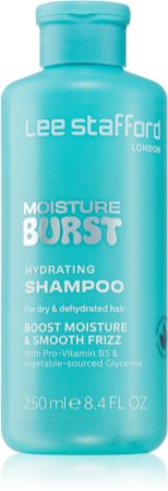 Lee Stafford Moisture Burst Hydrating Shampoo shampoing régénération intense pour cheveux abîmés
