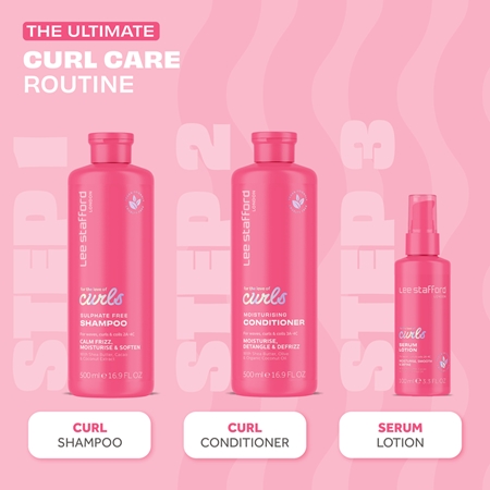 Lee Stafford For The Love Of Curls Shampoo šampon pro vlnité a kudrnaté vlasy
