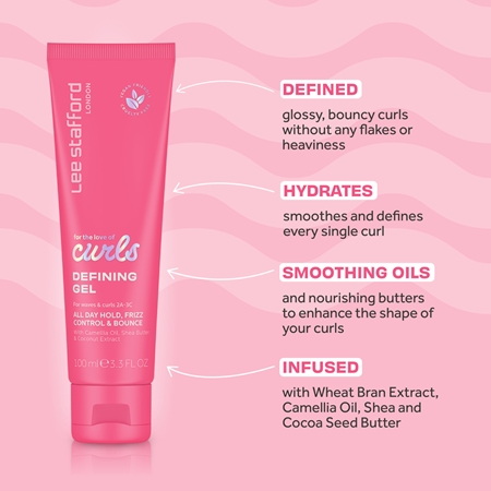 Lee Stafford For The Love Of Curls Defining Gel gel cheveux définition et forme