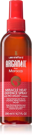 Lee Stafford Argan Oil spray protecteur pour protéger les cheveux contre la chaleur