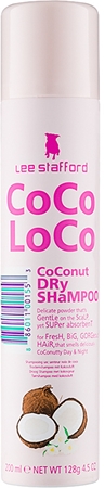 Lee Stafford CoCo LoCo champú seco para absorber el exceso de grasa y refrescar el cabello