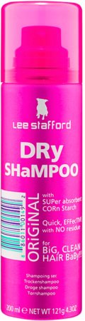 Lee Stafford Original Dry Shampoo Uppfriskande, oljeabsorberande torrschampo