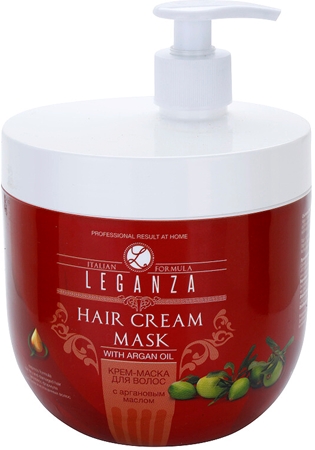 Leganza Hair Care máscara cremosa com óleo de argan