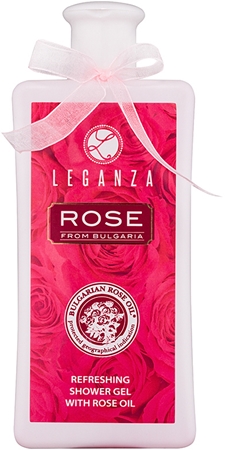 Leganza Rose Refreshing Shower Gel