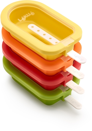 Lékué Kit Stackable Popsicles sæt med ispindeforme