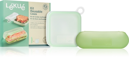 Lékué Kit Reusable Cases (green)