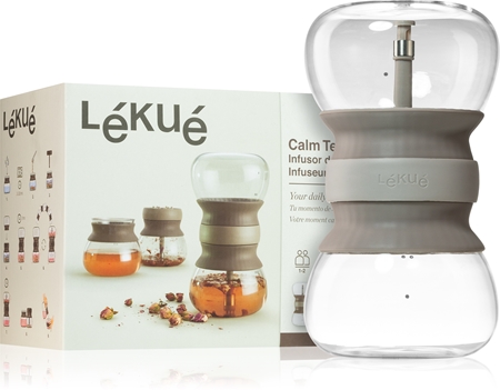 Lékué Tea Infuser üveg teáskanna infúzióval
