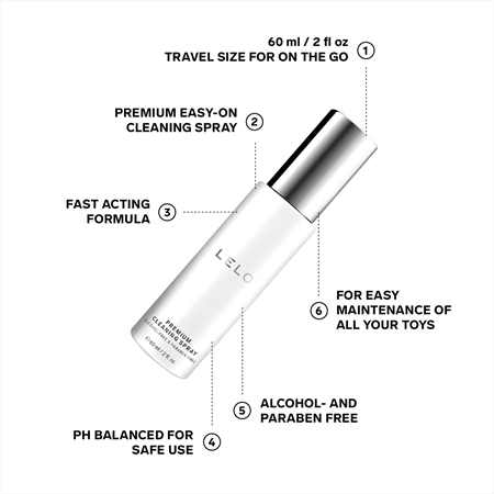 Lelo Cleaning spray Cleaning rengöringsspray för erotiska hjälpmedel