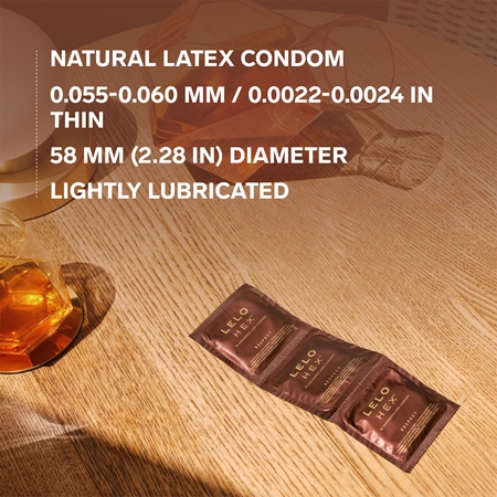 Lelo Hex Respect XL condoms