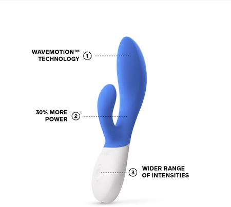 Lelo Ina Wave 2 vibrator med klitorisstimulator