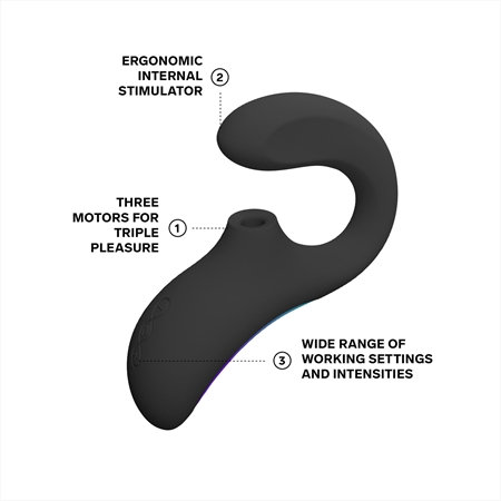 Lelo Enigma Wave Dual Stimulation klitorį stimuliuojantis vibratorius