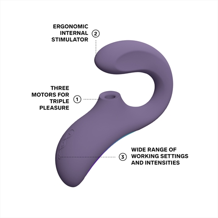 Lelo Enigma Wave Dual Stimulation csiklóizgatós vibrátor
