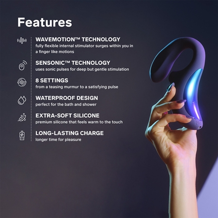 Lelo Enigma Wave Dual Stimulation csiklóizgatós vibrátor