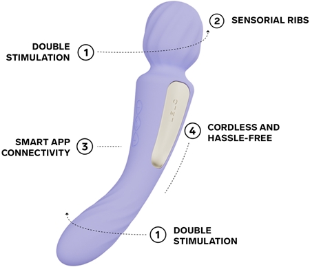 Lelo Switch 2v1 Štapić za masažu i vibrator