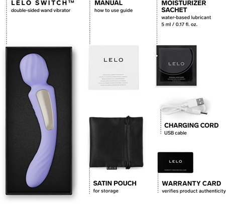 Lelo Switch 2v1 Štapić za masažu i vibrator