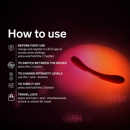 Lelo Boomerang vibrator dubbel