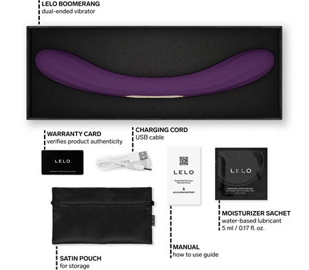 Lelo Boomerang vibrator dubbel