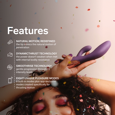 Lelo Ina Thrust vibrator with clitoral stimulator