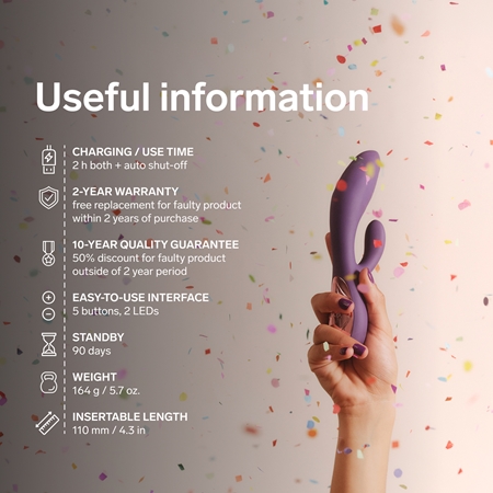 Lelo Ina Thrust vibrator with clitoral stimulator