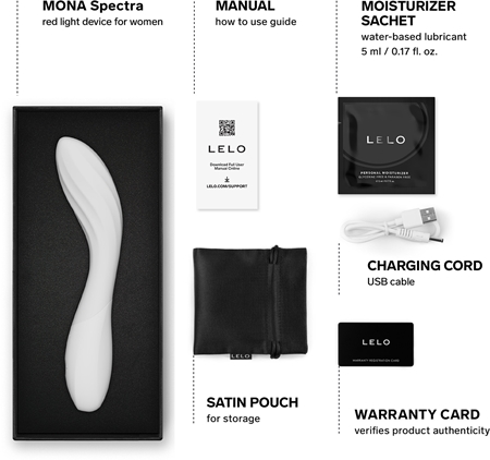 Lelo Mona Spectra vibrator for the G-spot