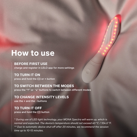 Lelo Mona Spectra vibrator for the G-spot