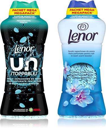 Lenor Unstoppables Fresh & Spring Awakening perle parfumate pentru ambalaj economic