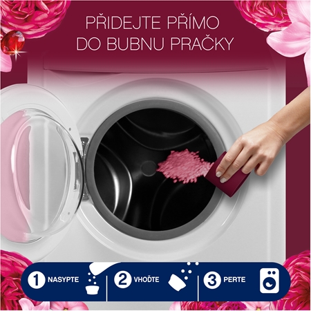 Lenor Ruby Jasmine vonné perličky do pračky