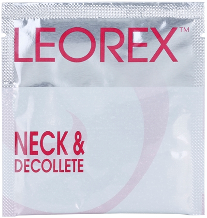 Leorex Booster Neck & Decollete Maske für Hals und Dekolleté