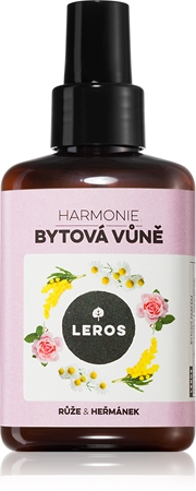 Leros Bytová vůně růže & heřmánek bytový sprej