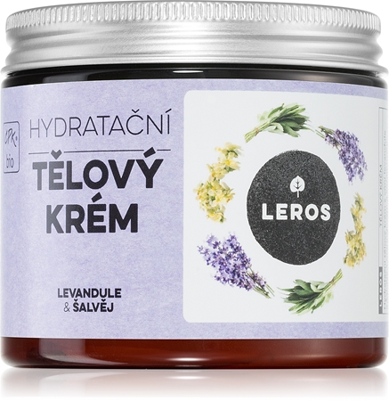 Leros Telový krém levanduľa & šalvia hydratačný telový krém