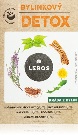 Leros Bylinkový detox doplněk stravy