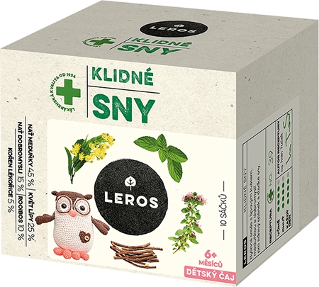 Leros Dětský čaj Klidné sny bylinný čaj