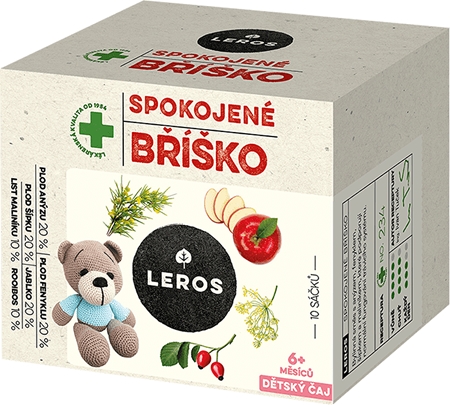 Leros Dětský čaj Spokojené bříško bylinný čaj