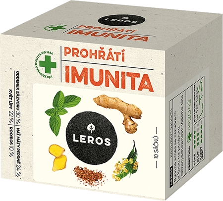 Leros Prohřátí - Imunita bylinný čaj pro podporu imunitního systému