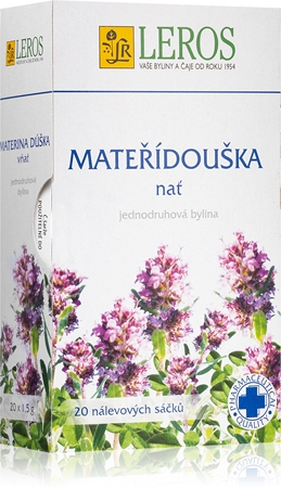 Leros Motherwort трав'яний чай порційний в одноразових пакетиках