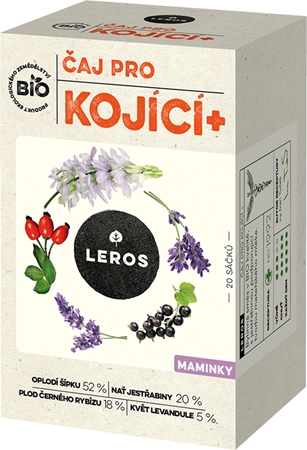 Leros Čaj pre dojčenie BIO bylinný čaj
