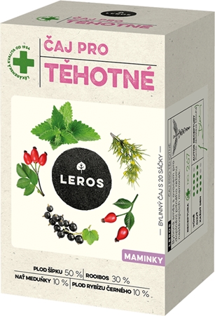 Leros Čaj pro těhotné bylinný čaj s ovocem