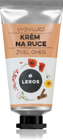 Leros Element Fire Pink pepper & Cinnamon подхранващ крем за ръце с масло от шеа