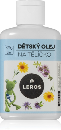 Leros BIO Baby oil wild thyme & marigold massage oil for baby’s skin