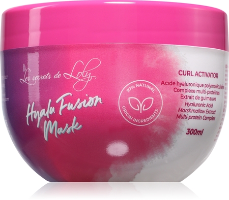 Les Secrets De Loly Hyalu Fusion Mask Hair Mask for activation of curls
