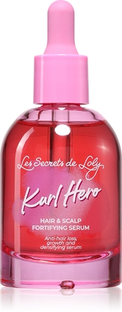 Les Secrets De Loly Kurl Hero Serum to strengthen and support hair growth